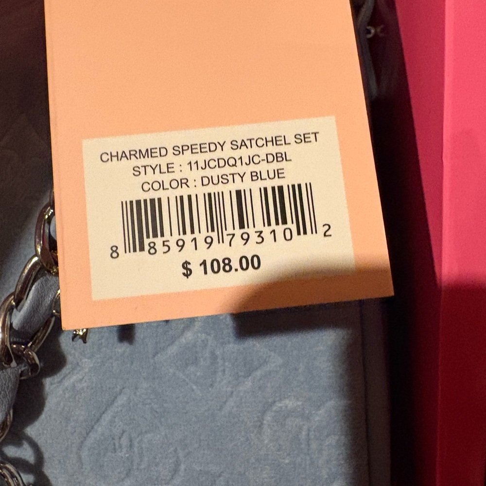 Juicy Couture Light Blue Satchel Set - Picture 7 of 9